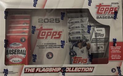 2025 Topps Baseball The Flagship Collection SEALED BOX - 3 Bonus Packs