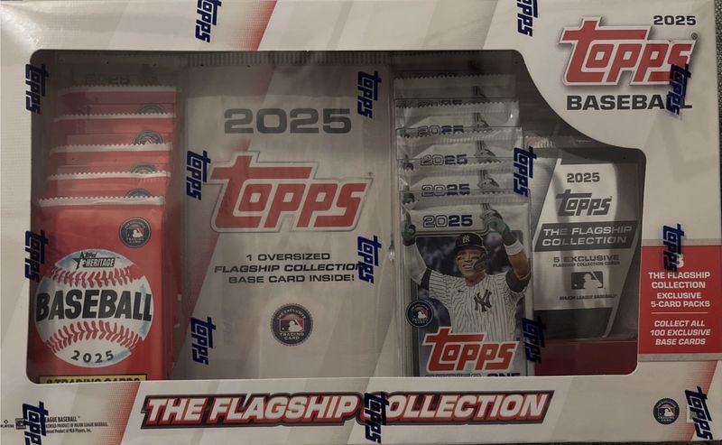 2025 Topps Baseball The Flagship Collection SEALED BOX - 3 Bonus Packs