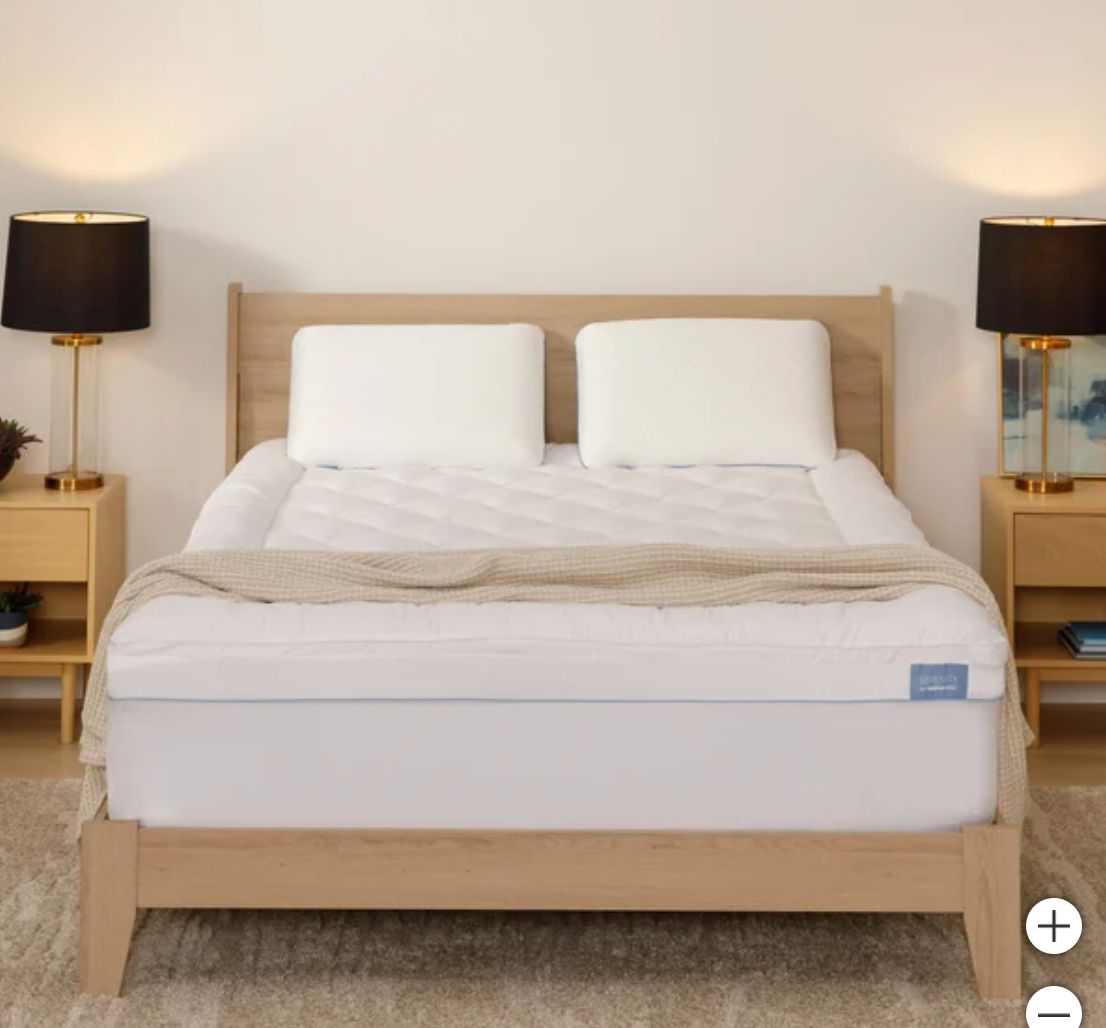 Serenity by Tempur-Pedic King 2+1 Pillowtop Mattress Topper - $159.99
