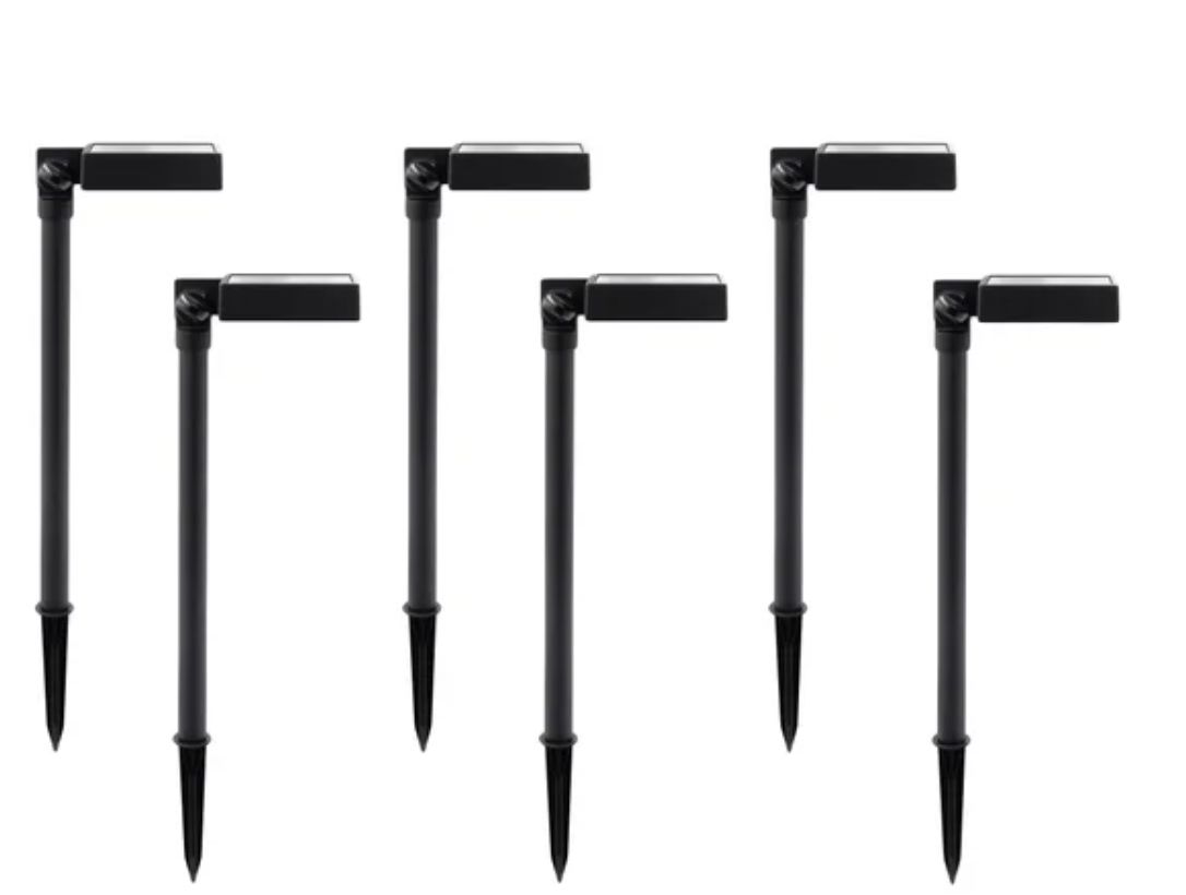 Tommy Bahama Solar LED Down Light, Adjustable Head, 40 Lumen, 6-pack - Retail $49.99, CONDITION: Like New