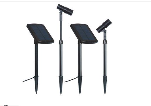 Smartyard LED Solar Spot Lights 2-pack-Retail- $ 49.99