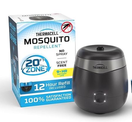 Thermacell Rechargeable Mosquito Repeller – Black-retail- $  49.99