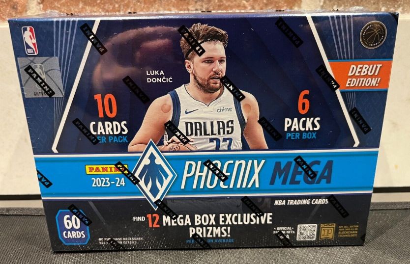2023-24 Panini NBA Phoenix Basketball Trading Card Mega Box, Size: Mega Box