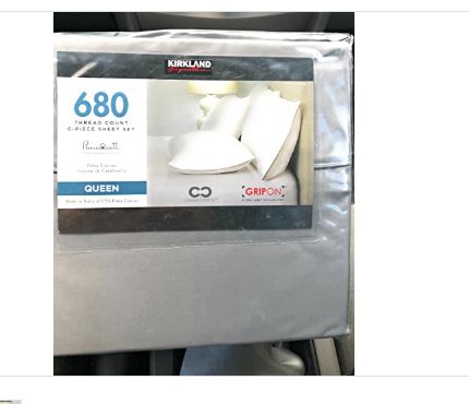 KS 680 SHEET QUEEN GRAY - Retail$ 79.99