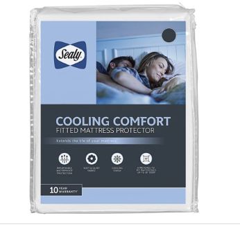 Sealy Mattress   Protector Full Size- Retail- $ 29.99