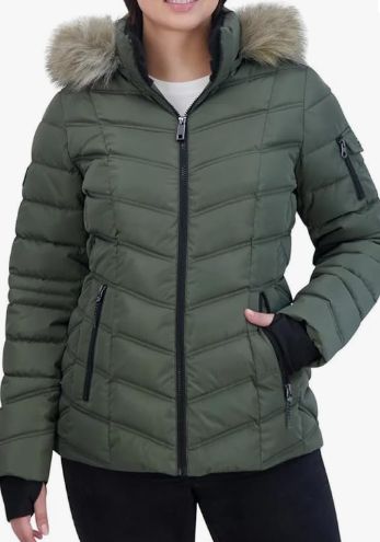 Nautica Women&#39;s Puffer Jacket-B-Retail-$ 80.00