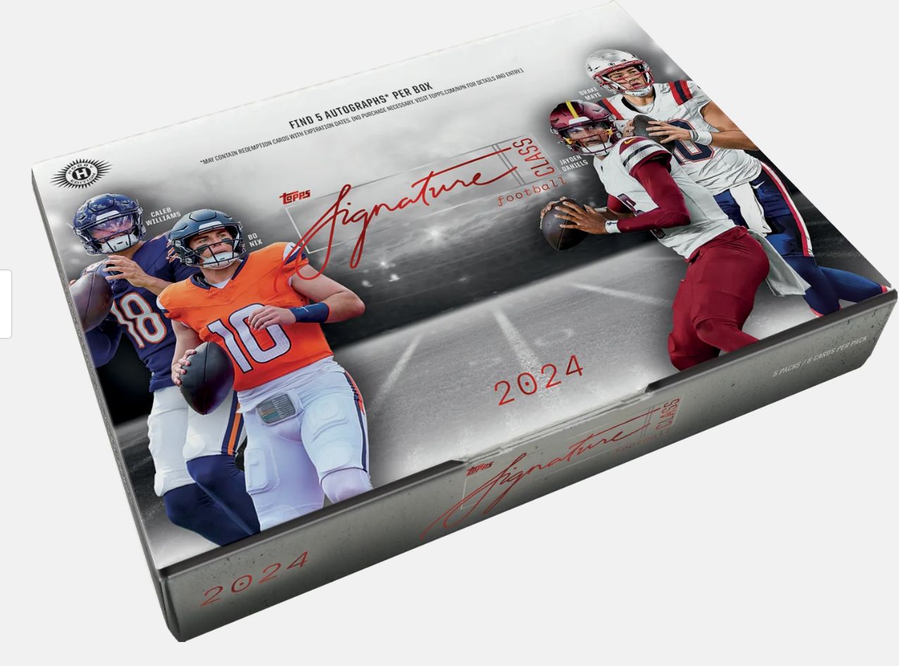 2024 Topps Signature Class Football - Hobby Box