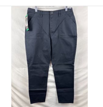 Banana Republic Womens Black Twill High Rise  Size 12 -Retail-$ 17.99