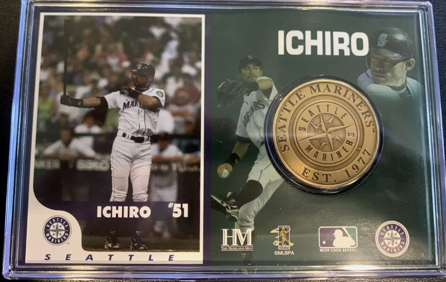 Solid Bronze Medallion Limited Edition, type: Ichiro