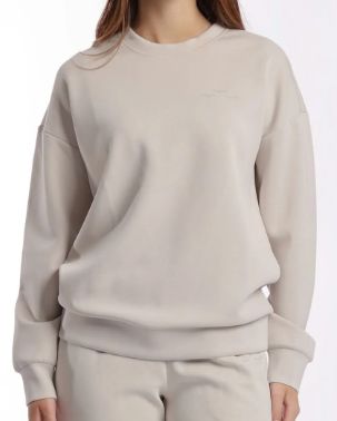 LazyPants Women&#39;s Luxe Crewneck Sweatshirt-M-Retail=$ 22.45