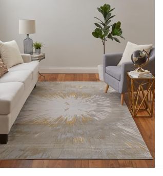 Feizy 39N4F Jewel 6 X 9 Area Floor Rug-Retail-$ 185.00
