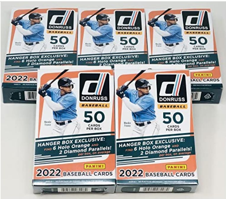 22 Panini Donruss Baseball Hanger Pack