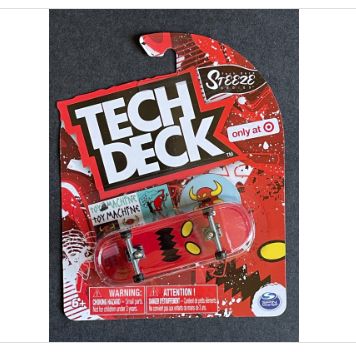 Tech Deck ULTRA RARE Toy Machine STEEZE Fingerboard Skate-Retail-$ 18.99