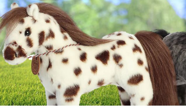 Plush Spotted Horse-Retail- $ 8.99