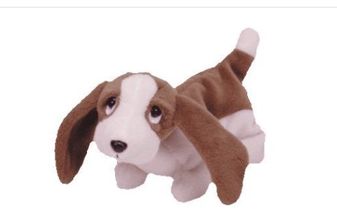 Ty Beanie Baby: Tracker the Basset Hound _Retail- $ 9.99