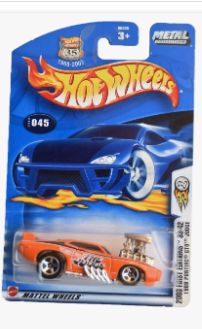 Hot Wheels 1969 Pontiac GTO Judge=Retail-$ 9.00