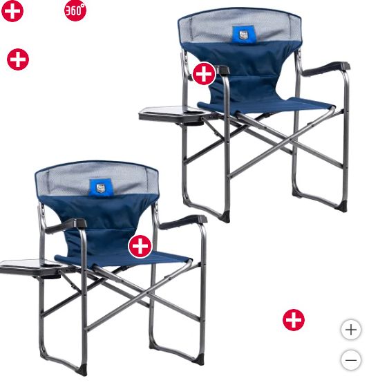 Timber Ridge Folding Director’s Chair 2-pack-Retail-$ 99.99
