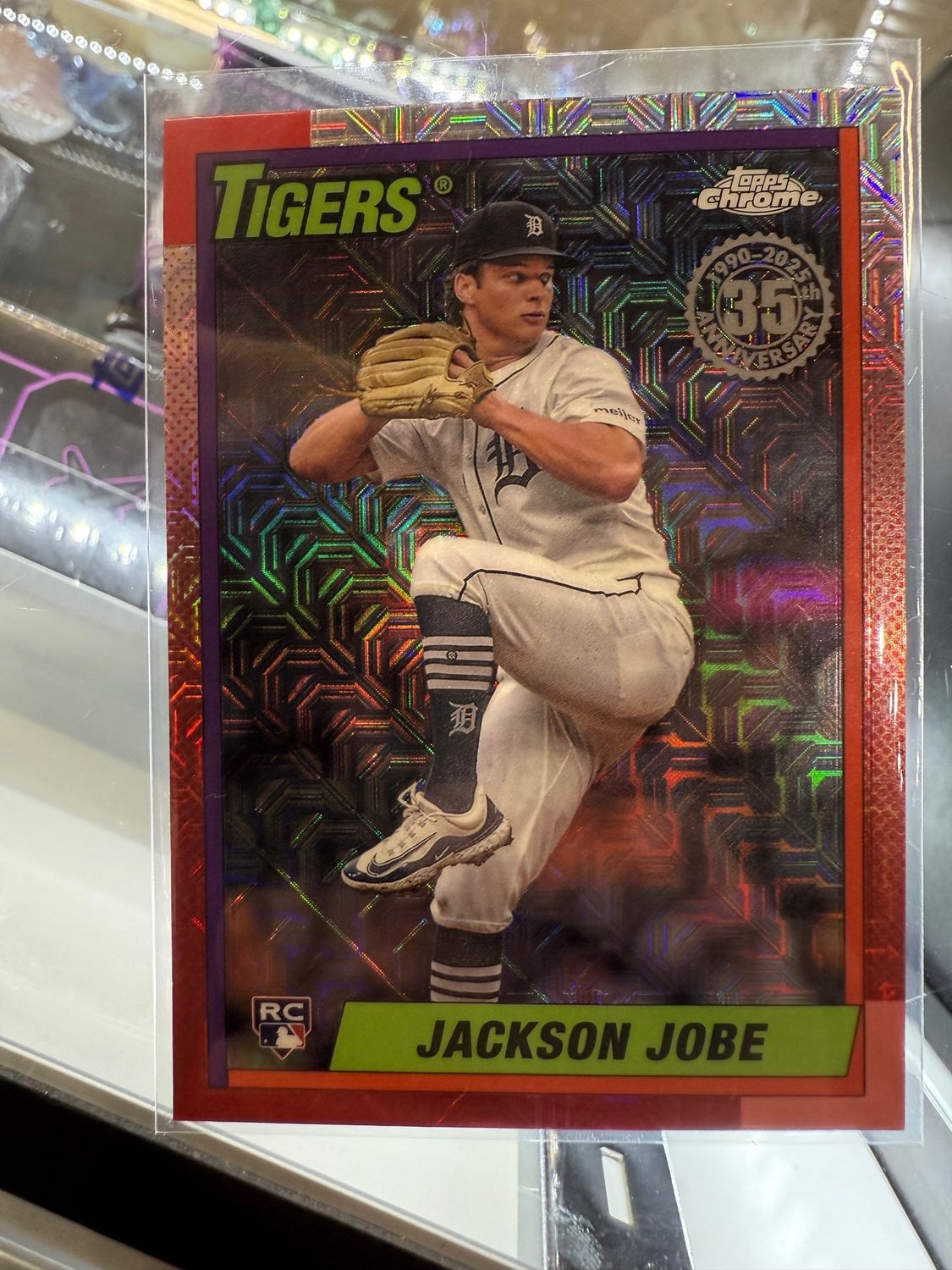 Topps Chrome, type: Jackson Jobe
