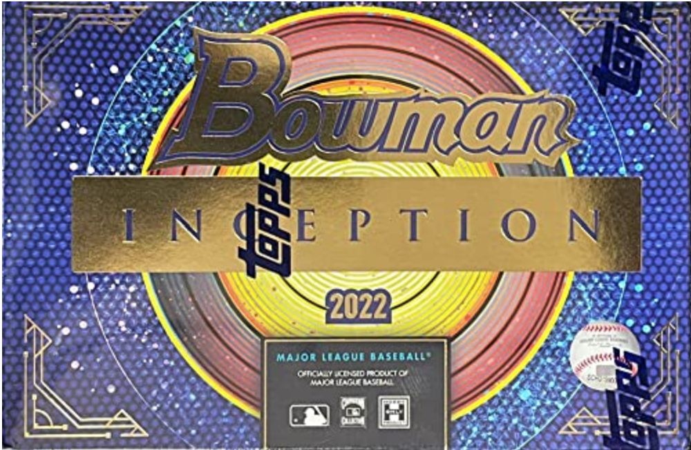 2022 Topps Bowman Inception Baseball Hobby Box