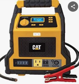 Cat 3-in-1 1000Amp Power Station with Jump Starter and Compressor-Retail-$ 191.34