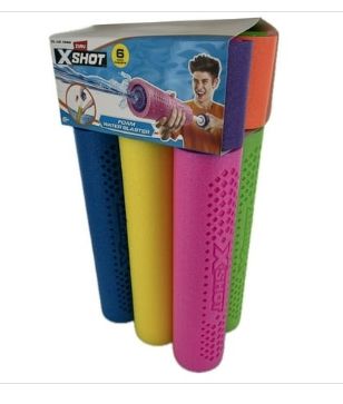 Zuru X Shot Foam Water Blaster 6 Pack-Retail-$ 19.99