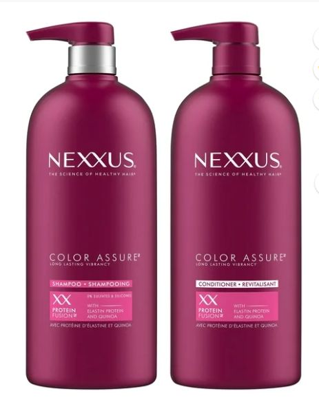 Nexxus Color Assure Shampoo and Conditioner, 32 Fluid Ounce (Pack of 2)-Retail-$ 29.99