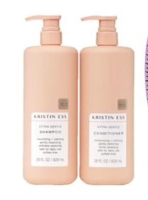 Kristin Ess Extra Gentle Shampoo &amp; Conditioner Pack (28 Fl Oz Each) - Sulfate-Free, Moisturizing Hair Care -Retail-$ 29.99