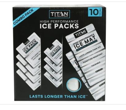 Titan Ice Paks Qty 10-Retail-$ 19.99