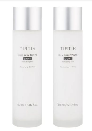 TIRTIR Milk Skin Toner Light 5.07 fl oz, 2-pack-Retail-$ 34.99