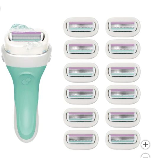 Online Only Schick Intuition Sensitive Razor 13 with Cartridges-Retail-$ 36.99