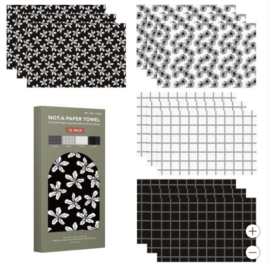 NOT-A-PAPER TOWEL 12pk- Retail- $ 15.99