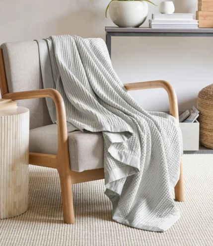 Jennifer Adams Cotton Waffle Throw-Retail-$ 19.99
