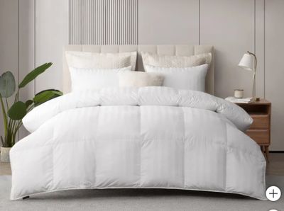 Hotel Grand White Down Comforter Twin