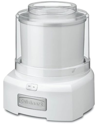 Cuisinart Ice Cream Maker Machine, 1.5 Quart Double Insulated Machine, Sorbet and Frozen Yogurt Maker, Ready in 20 Minutes-Retail-$ 69.99