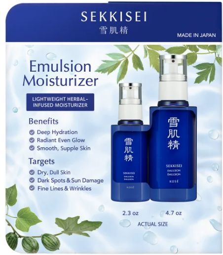 Sekkisei Emulsion Moisturizing Set-Retail-$ 39.99