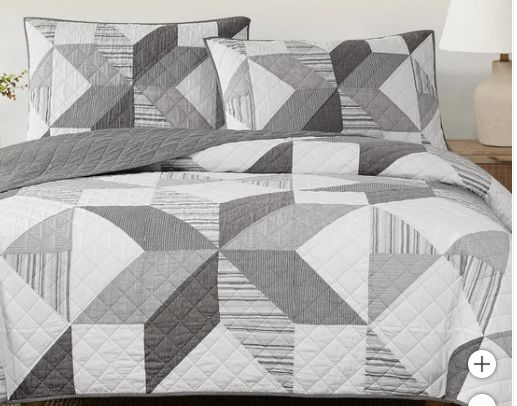 3pc Quilt Set King-Retail-$ 64.99