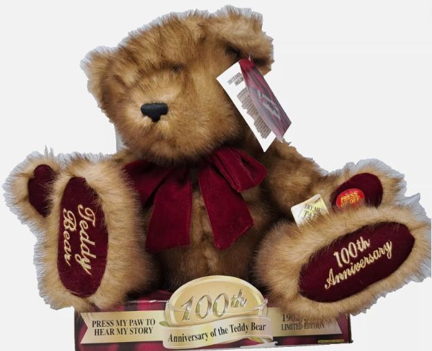 100th Anniversary of the Teddy Bear &quot;Teddy&#39;s Teddy&quot; 12&quot;