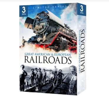 Great American Railroads/Great European Railroads [4 Discs] [DVD]-Retail-$10.99