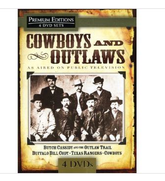 Cowboys and Outlaws DVD Set-Retail-$ 23.65