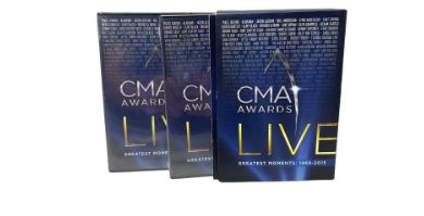 CMA Awards Live - Greatest Moments: 1968 - 2015 (10 DVD Box Set, 2017) -Retail-$ 29.99