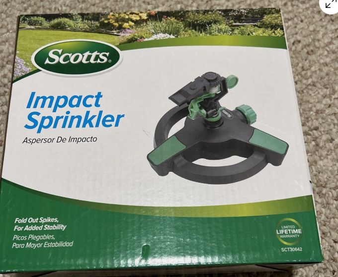 Scotts Impact Sprinkler-Retail-$ 16.75