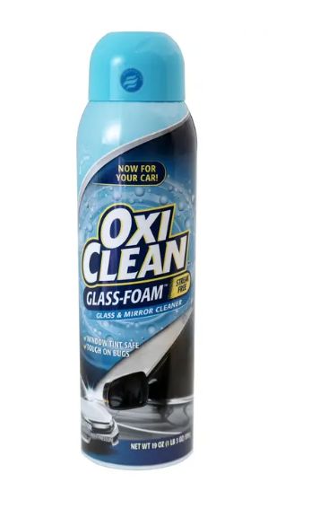 OxiClean™ Glass-Foam™ Streak Free Glass and Mirror Cleaner, 19 oz-Retail-$ 7.99