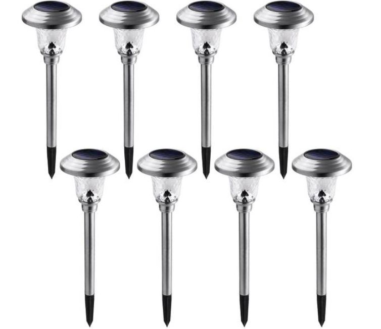 Black &amp; Decker (8-Pack) Outdoor Solar Path Lighting - BDSLPT8P