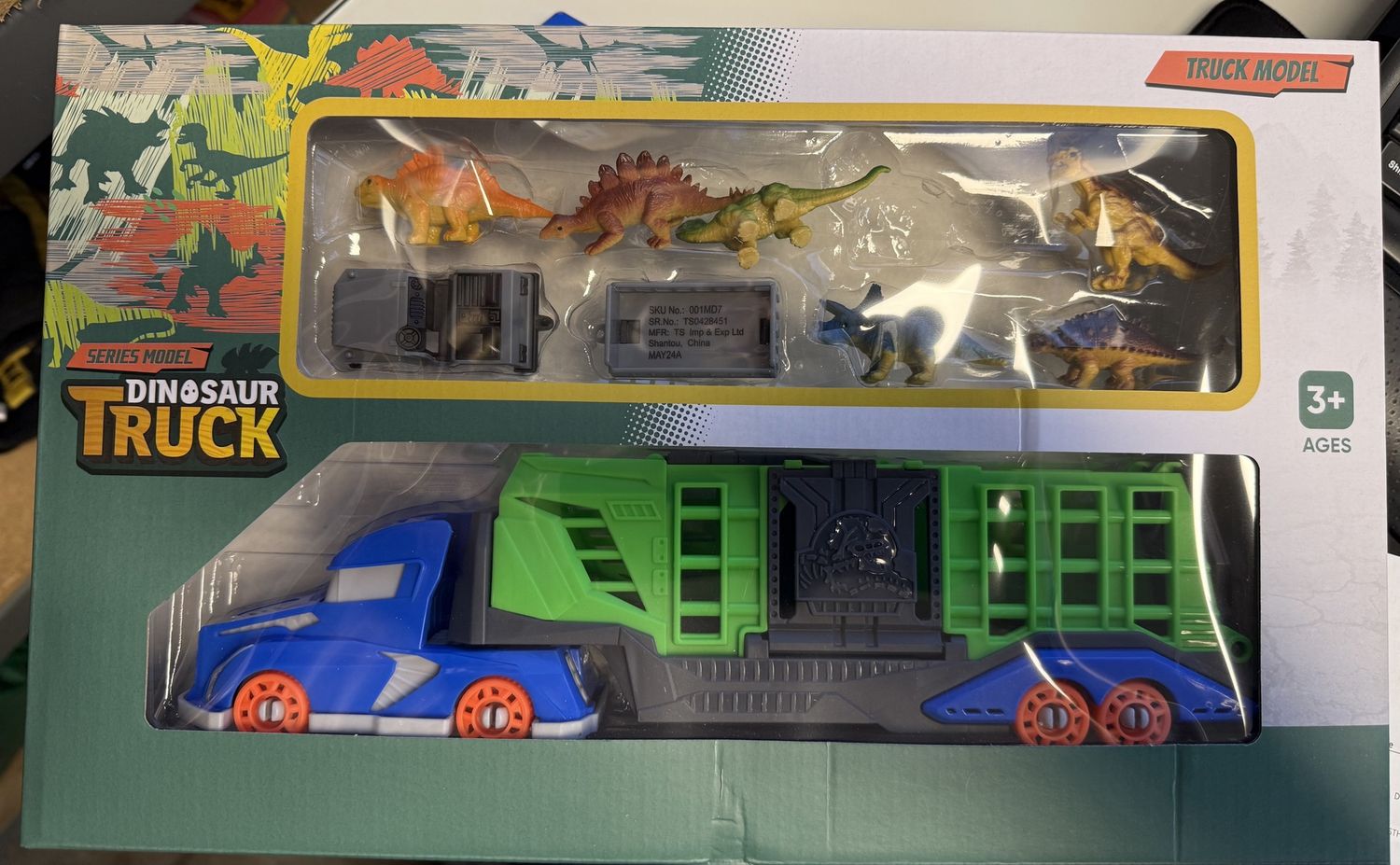 Dinosaur Truck Series Model
