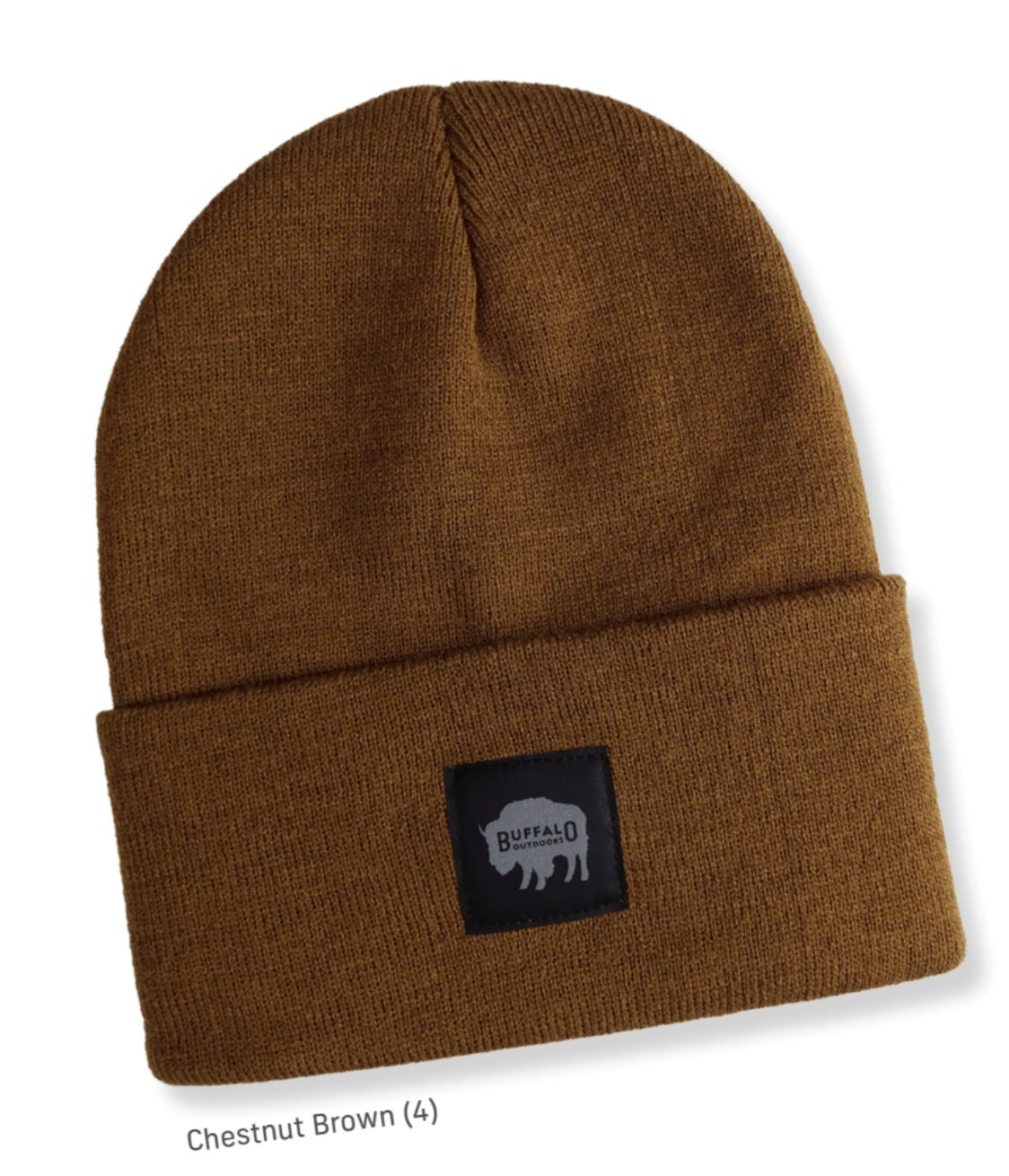 REFLECTIVE WINTER KNIT HAT - Retail $12.99, COLOR: Chestnut Brown