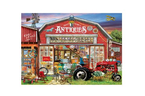 Hidden Image Glow Antique Roadshow 500pc-Retail-$ 14.99