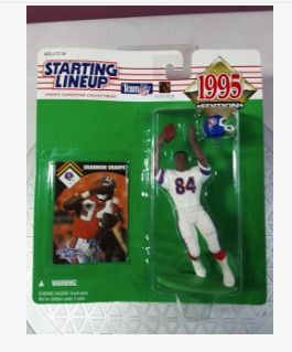 1995 Shannon Sharpe Starting Lineup Figure