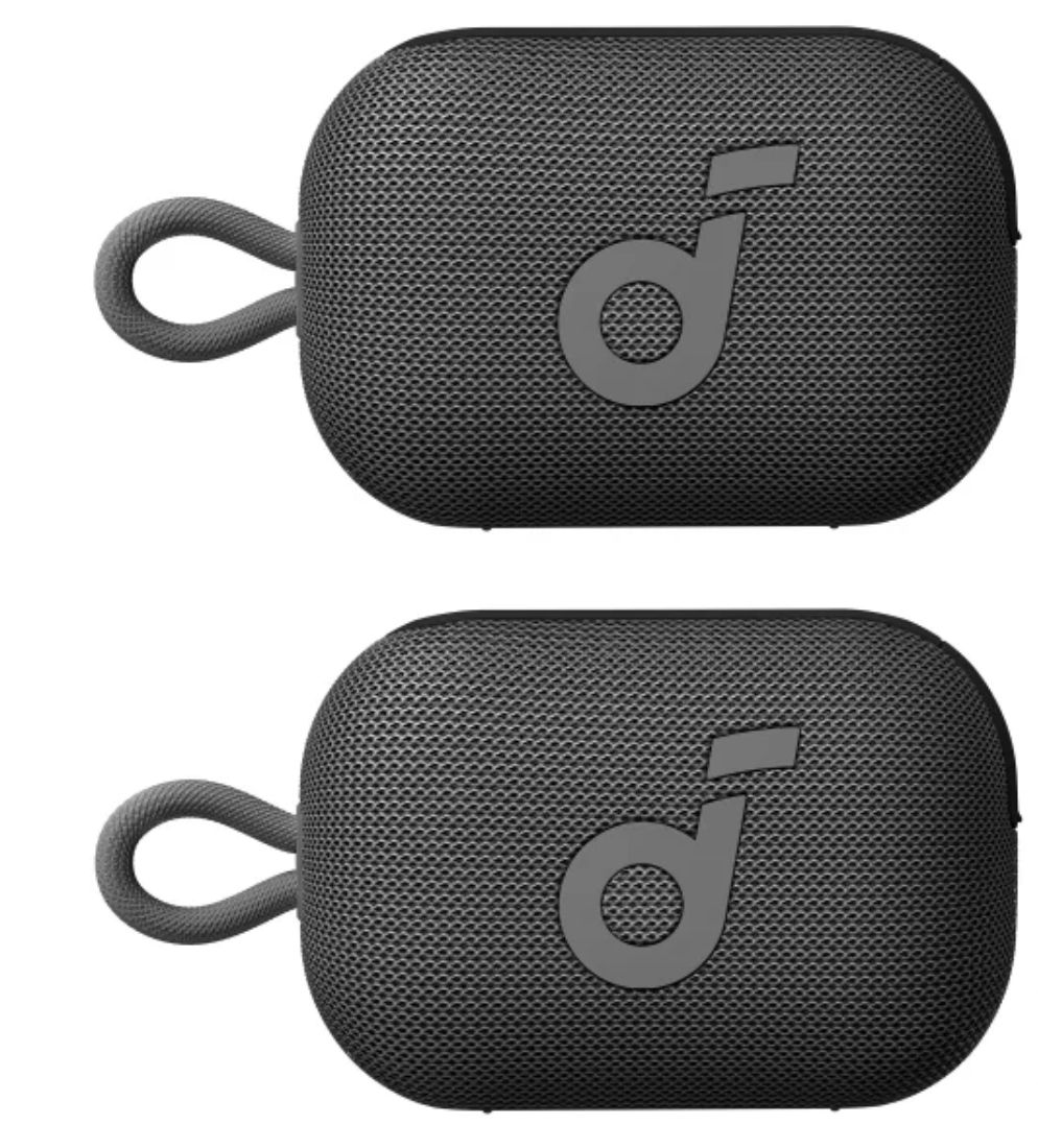 Soundcore Select 4 Go Bluetooth Speaker by Anker, 2-pack Bundle