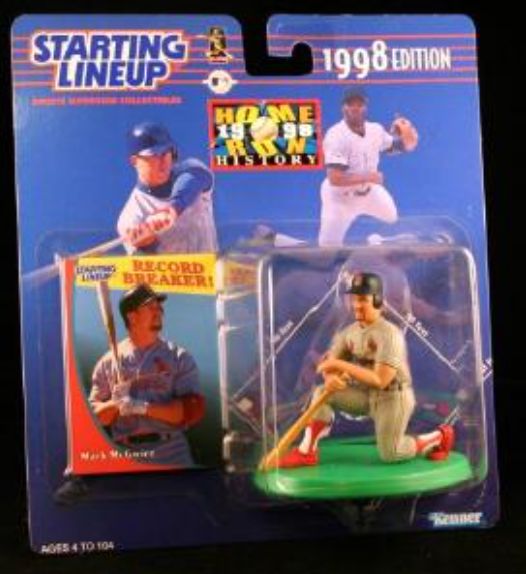 MLB Baseball Mark McGwire Starting Lineup (1998) Kenner Figure