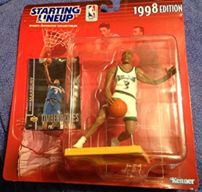1998 NBA Starting Lineup - Stephon Marbury - Minnesota Timberwolves